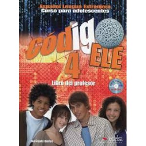 Книга для вчителя Codigo ELE 4 Libro del profesor + CD audio