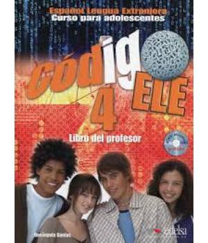 Книга для вчителя Codigo ELE 4 Libro del profesor + CD audio
