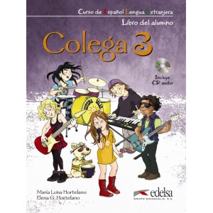 Підручник Colega 3 Libro del alumno + Libro de ejercicios + Audio CD