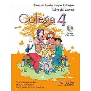 Підручник Colega 4 Libro del alumno + Libro de ejercicios + Audio CD