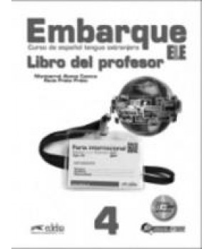 Книга для вчителя Embarque 4 Libro del profesor + Audio CD