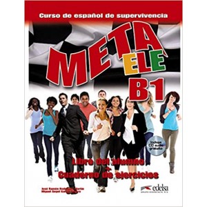 Підручник Meta ele B1 Libro del alumno + Cuaderno de ejercicios + CD audio