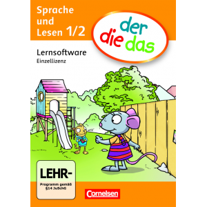 Диск der die das - 1, 2 Software Sprachforderung CD-ROM
