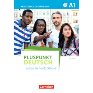 Робочий зошит Pluspunkt Deutsch NEU A1 Arbeitsbuch mit Audio-CDs