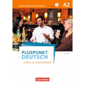 Робочий зошит Pluspunkt Deutsch NEU A2 Arbeitsbuch mit Audio-CDs
