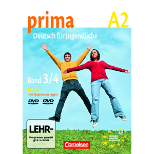 Диск Prima - Deutsch für Jugendliche Band 3, 4 Video- DVD