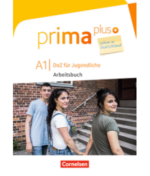 Робочий зошит Prima plus A1 Leben in Deutschland Arbeitsbuch mit MP3-Download und Lösungen