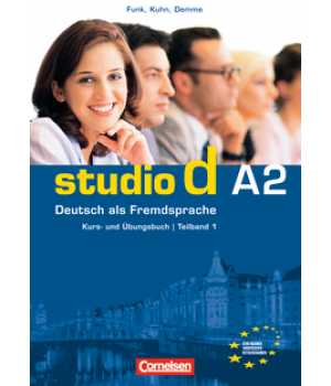 Підручник Studio d A2/1 Kurs- und Übungsbuch mit Lerner-Audio-CD