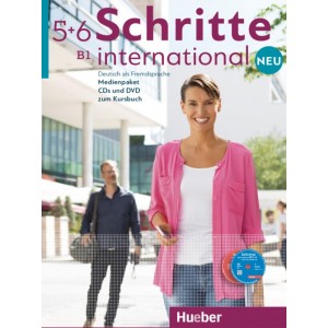 Диски Schritte international Neu 5+6 Medienpaket 6 Audio-CDs und 1 DVD zum Kursbuch