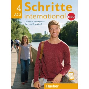 Підручник Schritte international Neu 4 Kursbuch+Arbeitsbuch+CD zum Arbeitsbuch