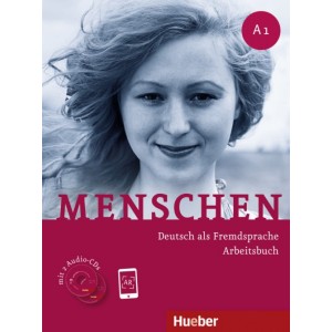Робочий зошит Menschen A1 Arbeitsbuch mit 2 Audio-CDs