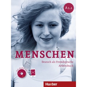 Робочий зошит Menschen A1/1 Arbeitsbuch mit Audio-CD