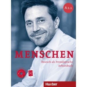 Робочий зошит Menschen A2/1 Arbeitsbuch mit Audio-CD
