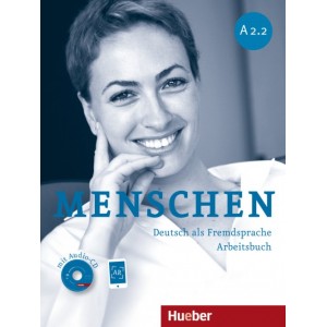 Робочий зошит Menschen A2/2 Arbeitsbuch mit Audio-CD