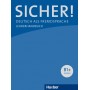 Книга для вчителя Sicher! B1+ Lehrerhandbuch