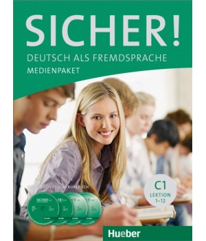 Диски Sicher! C1 Medienpaket (2 AudioCDs und 2 DVDs zum Kursbuch)
