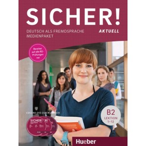 Диски Sicher! Aktuelle B2 Medienpaket (2 AudioCDs und 2 DVDs zum Kursbuch)