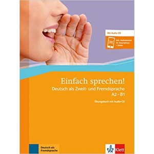 Вправи Einfach sprechen! A2-B1, Übungsbuch + Audio-CD + Online-Angebot