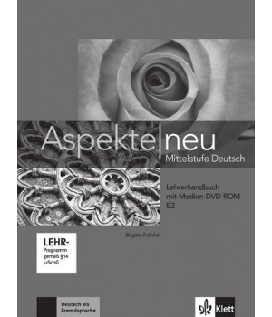 Книга для вчителя Aspekte 2 Neu B2 Lehrerhandbuch mit DVD-ROM