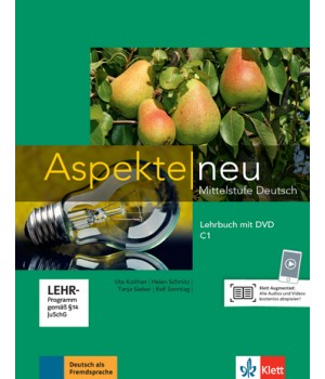 Підручник Aspekte 3 Neu C1 Lehrbuch mit DVD