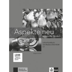 Книга для вчителя Aspekte 3 Neu C1 Lehrerhandbuch mit DVD-ROM