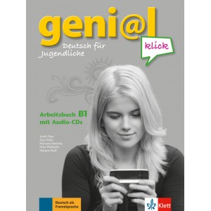 Робочий зошит geni@l klick B1 Arbeitsbuch mit 2 Audio-CDs