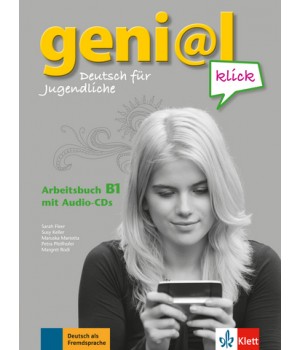 Робочий зошит geni@l klick B1 Arbeitsbuch mit 2 Audio-CDs