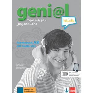Робочий зошит geni@l klick A2 Arbeitsbuch mit 2 Audio-CDs