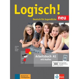 Робочий зошит Logisch! neu A1 Arbeitsbuch mit Audios zum Download
