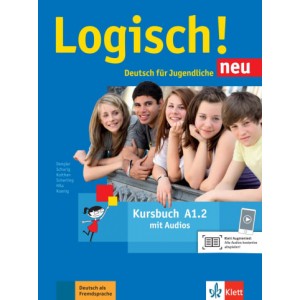 Підручник Logisch! neu A1.2 Kursbuch mit Audios zum Download