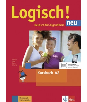 Підручник Logisch! neu A2 Kursbuch mit Audios zum Download