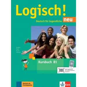Підручник Logisch! neu B1 Kursbuch mit Audios zum Download