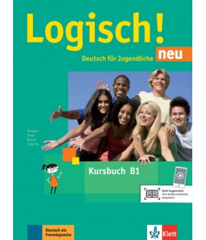 Підручник Logisch! neu B1 Kursbuch mit Audios zum Download