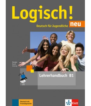 Книга для вчителя Logisch! neu B1 Lehrerhandbuch mit DVD