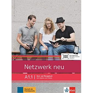 Підручник Netzwerk neu A1.1. Kurs- und Übungsbuch mit Audios und Videos