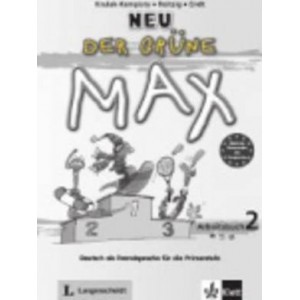 Підручник Der Grüne Max Neu 2 Arbeitsbuch mit Audio-CD