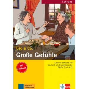 Книга для читання Große Gefühle (Stufe 2) Buch + CD