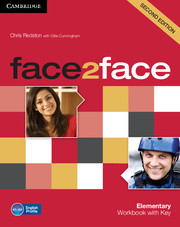 Робочий зошит Face2face Second edition Elementary Workbook with Key