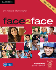 Підручник з англійської мови Face2face Second edition Elementary Student's Book with DVD-ROM