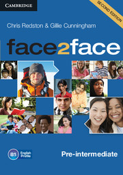 Диски Face2face Second edition Pre-intermediate Class Audio CDs (3)
