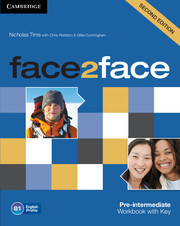 Робочий зошит Face2face Second edition Pre-intermediate Workbook with Key