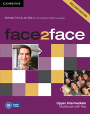 Робочий зошит Face2face Second edition Upper Intermediate Workbook with Key