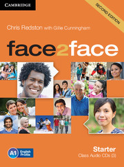 Диски Face2face Second edition Starter Class Audio CDs (3)