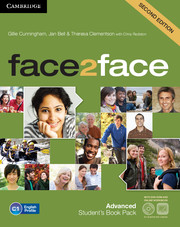 Підручник з англійської мови Face2face Second edition Advanced Student's Book with DVD-ROM and Online Workbook Pack