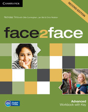 Робочий зошит Face2face Second edition Advanced Workbook with Key