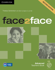 Книга для вчителя Face2face Second edition Advanced Teacher's Book with DVD