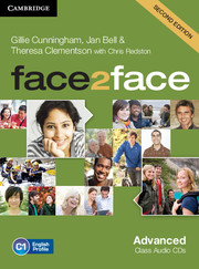 Диски Face2face Second edition Advanced Class Audio CDs (3)