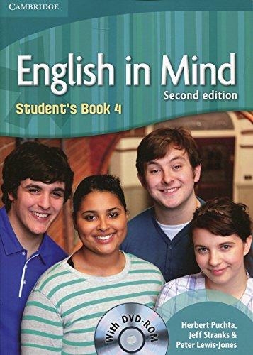 Підручник з англійської мови English in Mind 4 2nd Edition Student's Book with DVD-ROM Підручник з англійської мови English in Mind 4 2nd Edition Student's Book with DVD-ROM