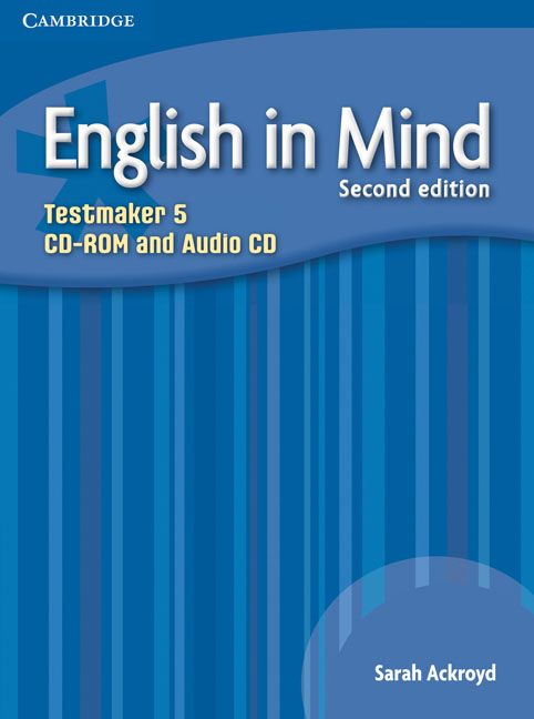 Диск English in Mind 5 2nd Edition Testmaker Audio CD/CD-ROM Диск English in Mind 5 2nd Edition Testmaker Audio CD/CD-ROM