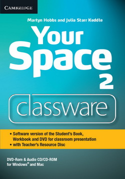Диск Your Space Level 2 Classware DVD-ROM with Teacher's Resource Disc Диск Your Space Level 2 Classware DVD-ROM with Teacher's Resource Disc